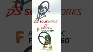 Which one is better? #solidworkstutorial #fusion360 #3ddesign #3dmodeling #solidworks