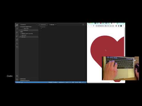 Creating a Heart Animation with HTML5 and CSS3 #css3 #html5 #coding #animation