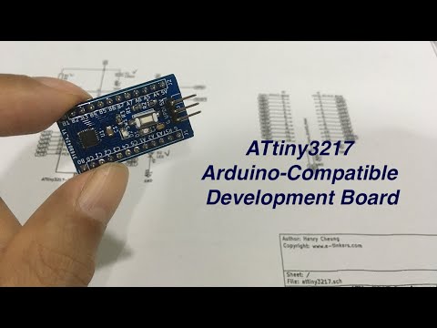 ATtiny3217 based Arduino dev board