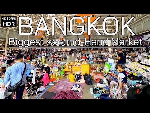 🇹🇭 Bangkok Second-Hand Market 2025 | Cheapest & Biggest Bargains Guide