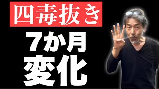 【四毒抜き】7ヶ月経過で起こった新たな変化をご報告