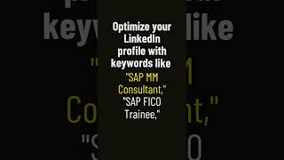 🎯 Day 4: Build Your SAP Resume and LinkedIn Profile  #saptraining #sapjobs #sapcareers  #avinatech