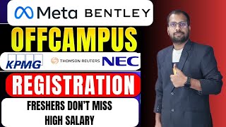 NEC GET Recruitment Drive Announced | Meta, Bentley, KPMG Jobs | Apply Now
