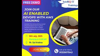 AI Enabled DevOps with Aws free demo | IntelliQ IT