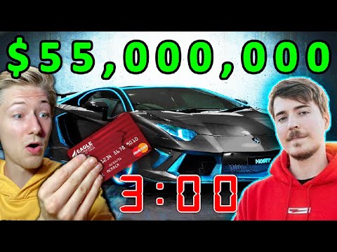 Only 3 Minutes to Spend MrBeast's Money!