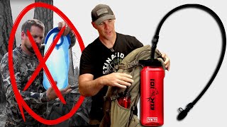 The Best Drinking System for Hunting/Hiking {Swig Rig from Hardside Hydration}