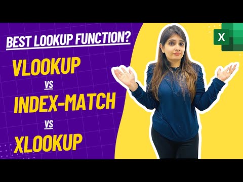 Best lookup function in Microsoft Excel? (Vlookup vs Index-Match vs Xlookup)