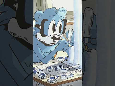 「修正テープで修正しすぎメガネ」084 #kusomegane #ショートアニメ