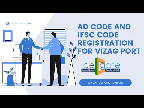 ICEGATE AD Code Registration for Vizag Port (INVTZ1)