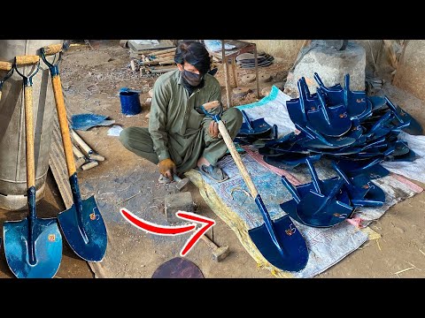 Process of Making Strongest Shovels | Shovels Manufacturing in a Factory | Old Factory Manufacturing