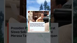 Presiden Prabowo Baca Surat Siswa Sekolah Rakyat