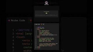 Build Custom Styled Buttons Without CSS | Mcube Tags #website #coding #html #css #js #webdevelopment