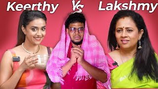 Keerthy Suresh Vs Lakshmy Ramakrishnan Reaction Video 😂😂😂 | Raabi | #raabi