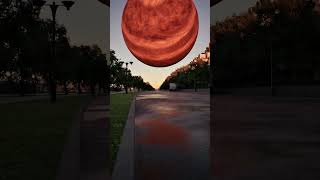 火星隕石小行星撞地球 #3d動畫