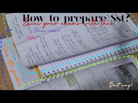 How to prepare well before SST exam to score Really nice!