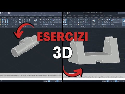 Autocad Esercitazione 3D