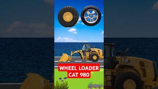 Wheel Loader CAT 980, Which wheel is correct? #loader #wheelloader