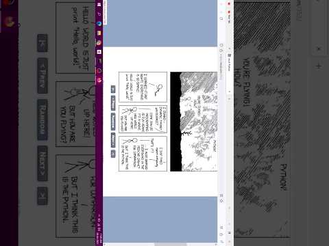 Comic Book In Python, Secret Easter Egg #python #easteregg #comic #shortsfeed #apieducation