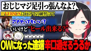 CRメンバーでのVERSUS直前練習で鬼教官過ぎたうるか【おじじ/赤見かるび/じゃすぱー/rion/ふらんしすこ/きなこ/Mondo/Selly/バニラ/天月/OW2】