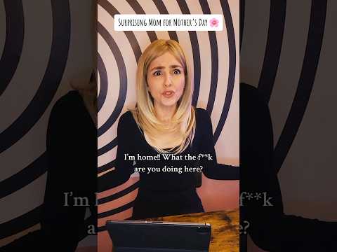 Surprising Mom for Mother’s Day #mothersday #comedy #lol #shortvideo #haha #lmfao #viralvideo