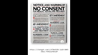 NOTICE AND WARNING OF NO CONSENT FOR MEDICAL TESTING AND TREATMENT.