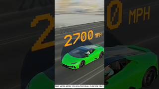 Bullet vs Lamborghini 🔥 2700 speed lo enti jarigindo chudandi! 💥||#shorts  #ScienceFact #MindBlown