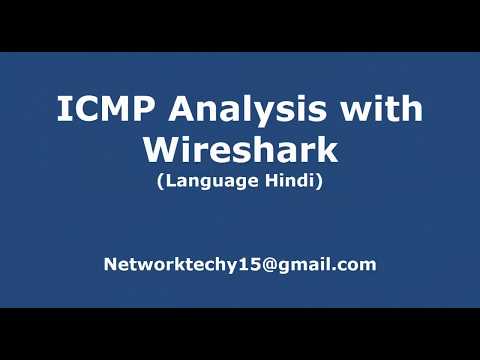 ICMP Analysis with wireshark  Part 1 (Language HINDI)