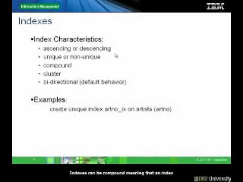 Chapter 6(7) - Sequences, views, indexes, and referrential integrity
