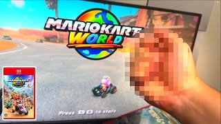 マリカーで手を大怪我しました。【マリオカートワールド】実況プレイ