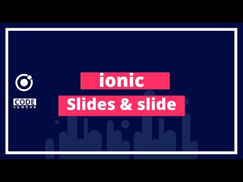Ionic Slide Tutorial with Example - codesundar