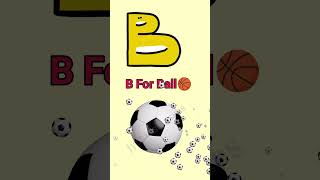 B for Ball #bforball #shorts #jyokidsclasses