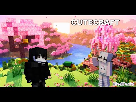 CuteCraft Adventures | Ep 4 | CuteCraft ModPack. #minecraft #mcmycraft #survival #foryoupage #fyp