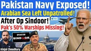 Pakistan Navy Retreats from Arabian Sea After Op Sindoor! INS Vikrant Destroyed Pak Morale! Kinjal