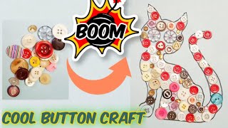 Easy And Cool button craft for fun 🤩✨#Art & craft with Aarti