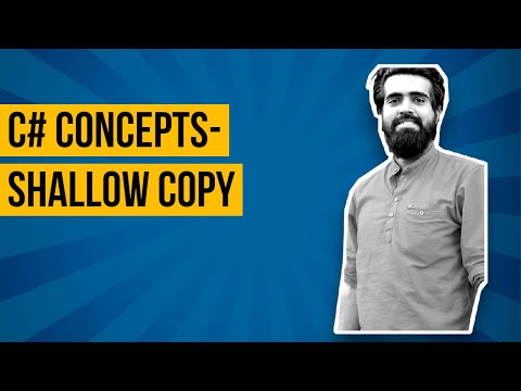Shallow Copy using C# | How Shallow Copy works in C#