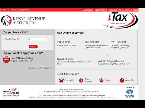 Filing Individual Income Tax Returns on KRA iTax platform