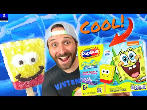 Popsicle SpongeBob SquarePants Frozen Confection Review | NEW!