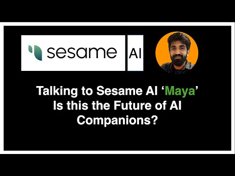 Sesame AI: This Voice Assistant Feels TOO Real (Maya Demo)