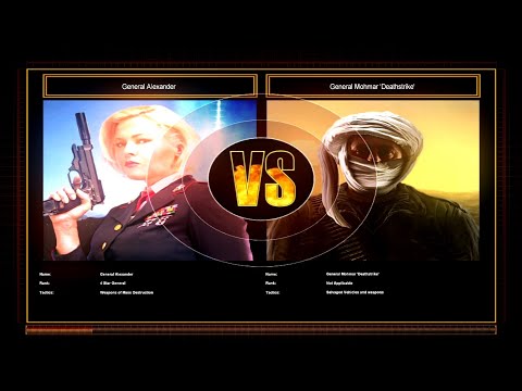 CnC Generals ZH Shockwave - Super Weapons General Vs Salvage General Challenge