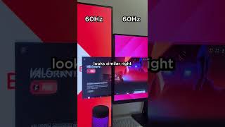 why monitor refresh rate matters 😉 #gamingtips #gamingshorts #refreshrate