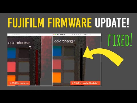 NEW Fujifilm Firmware Update Fixes Colors!