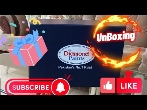 UnBoxing "Diamond Paints"