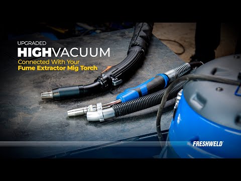 Connect that high vacuum extractor to any kind of welding torch