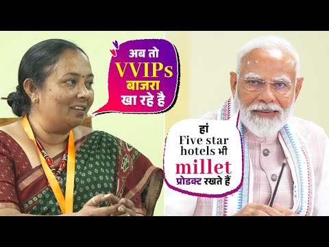 Lakhpati Didi shares how millets became the new superfood with PM Modi's push!