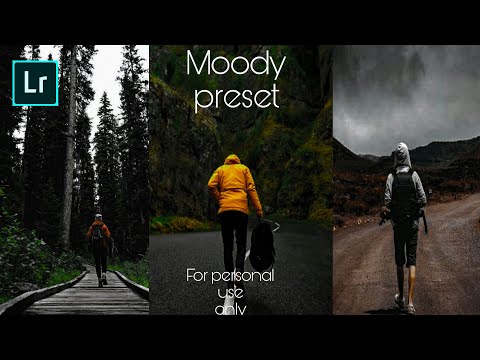 Moody Preset| Free Preset|By : MatthewEditingStudio|Lightroom Adobe Preset Tutorials