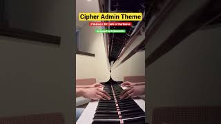 Cipher Admin Theme - Pokemon Piano - Challenge Day 45 #pokemon #piano #piano365 #pianochallenge