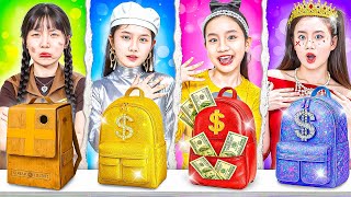 Poor Vs Rich Vs Giga Rich Vs Ultra Rich Students In School!