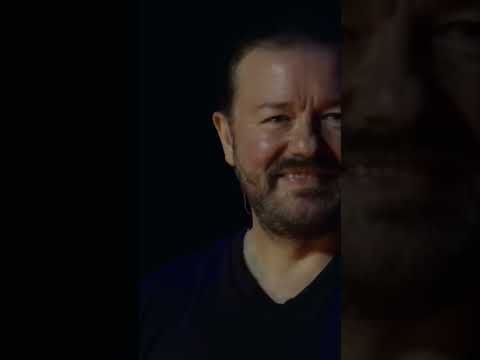 Ricky Gervais burns in hell