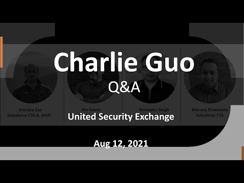 United Security Exchange - Q&A - Charlie Guo