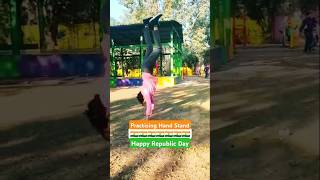 Hand Stand #MartialArts #Training #RepublicDay #MartialArtsTraining #Health #Bharat #SafeIndia #Art